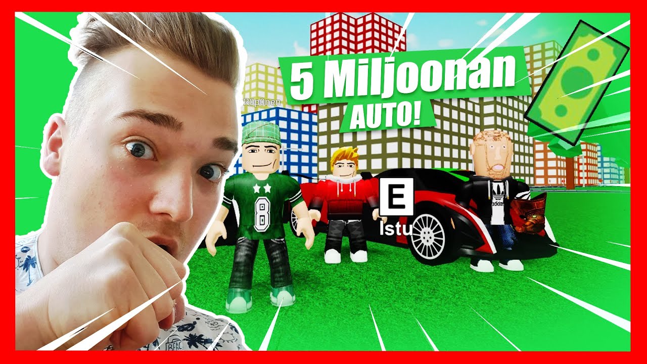 OSTIN PELIN KALLEIMMAN AUTON OIKEALLA RAHALLA | Roblox Autotalli