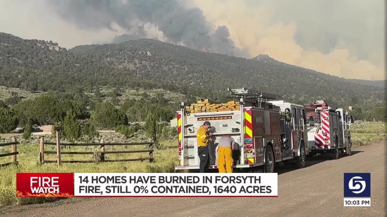 Evacuations widen as Forsyth Fire remains uncontained