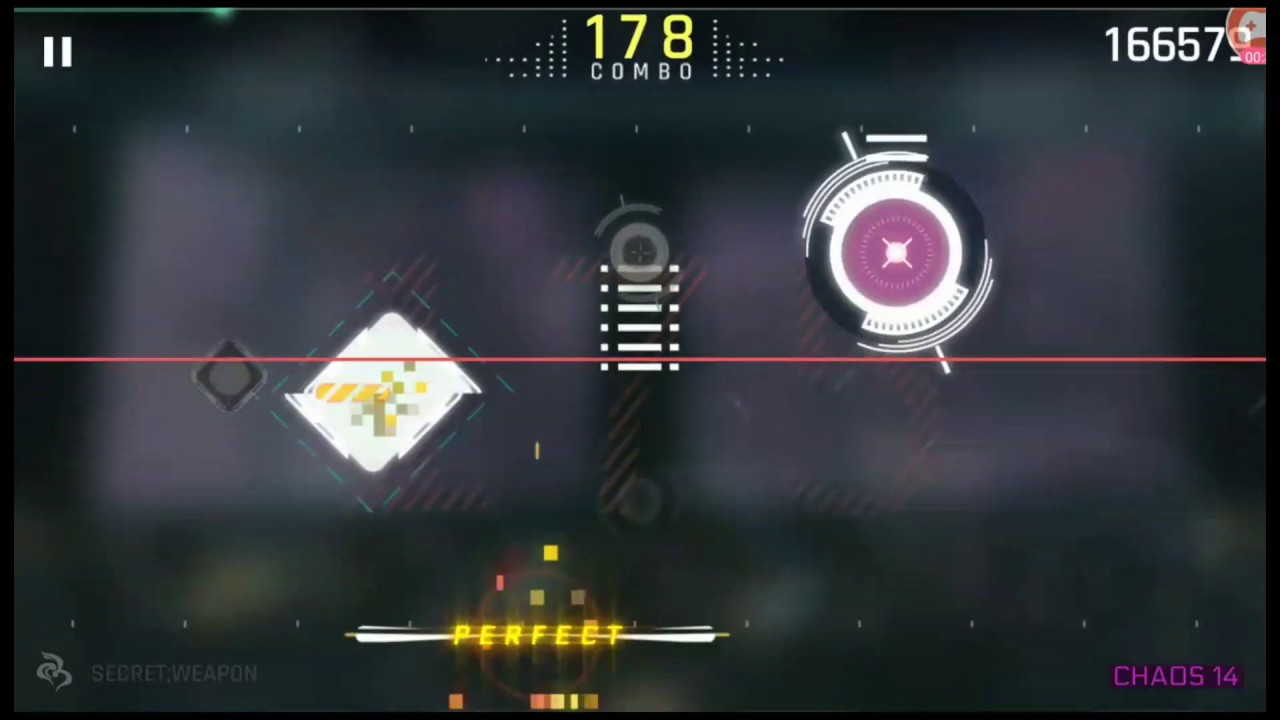 Cytus II-SECRET;WEAPON (Chaos Lv 14) 初見First try