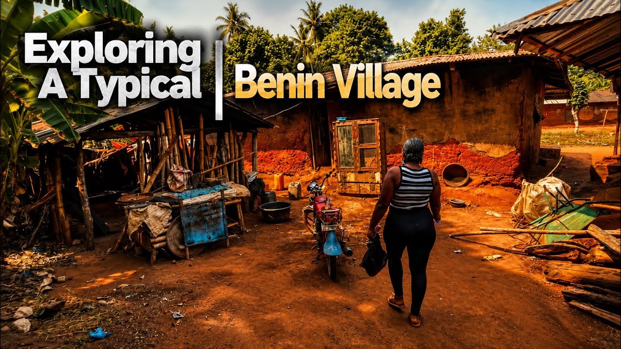 Exploring a typical Benin Village