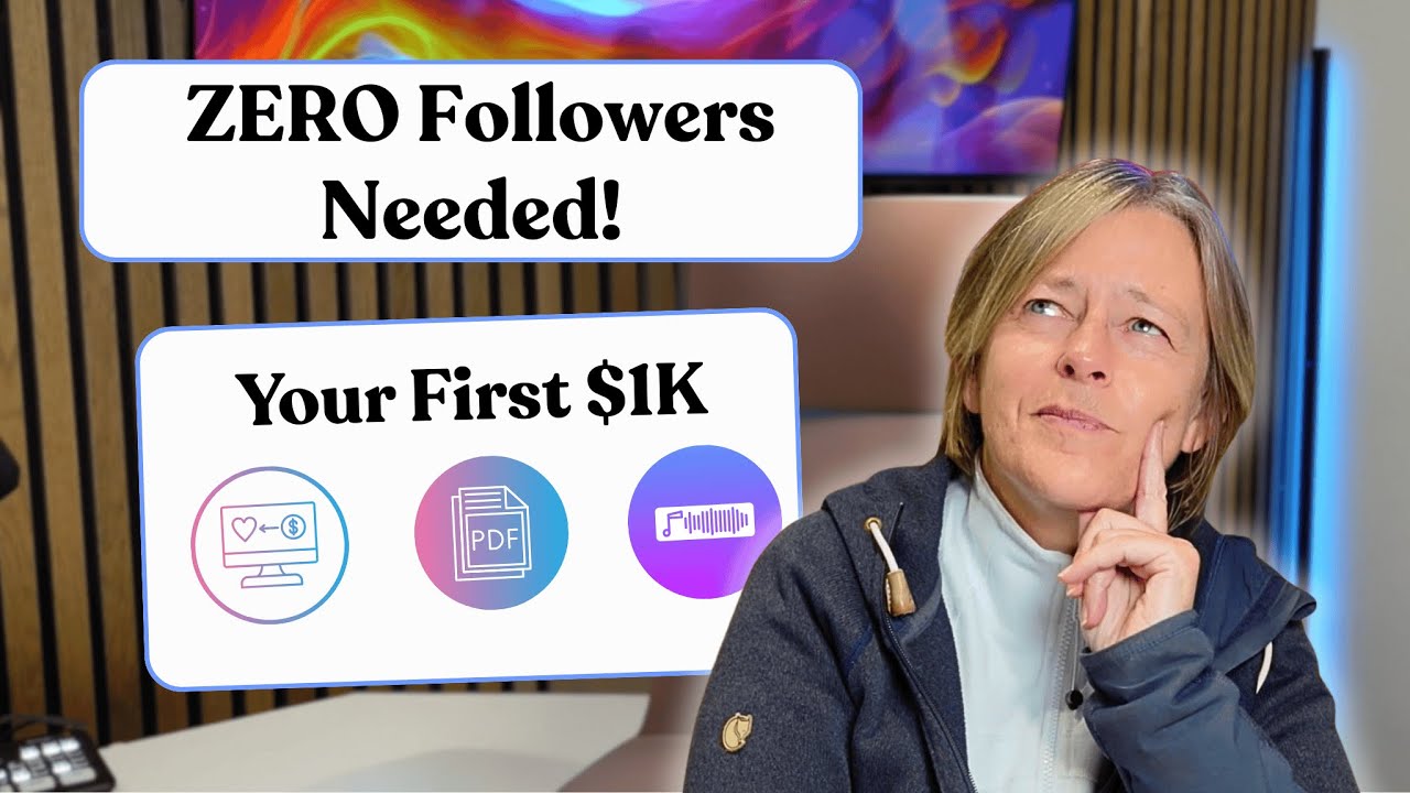 How to Make Your First Digital Sale With ZERO Following (Beginner-Friendly)