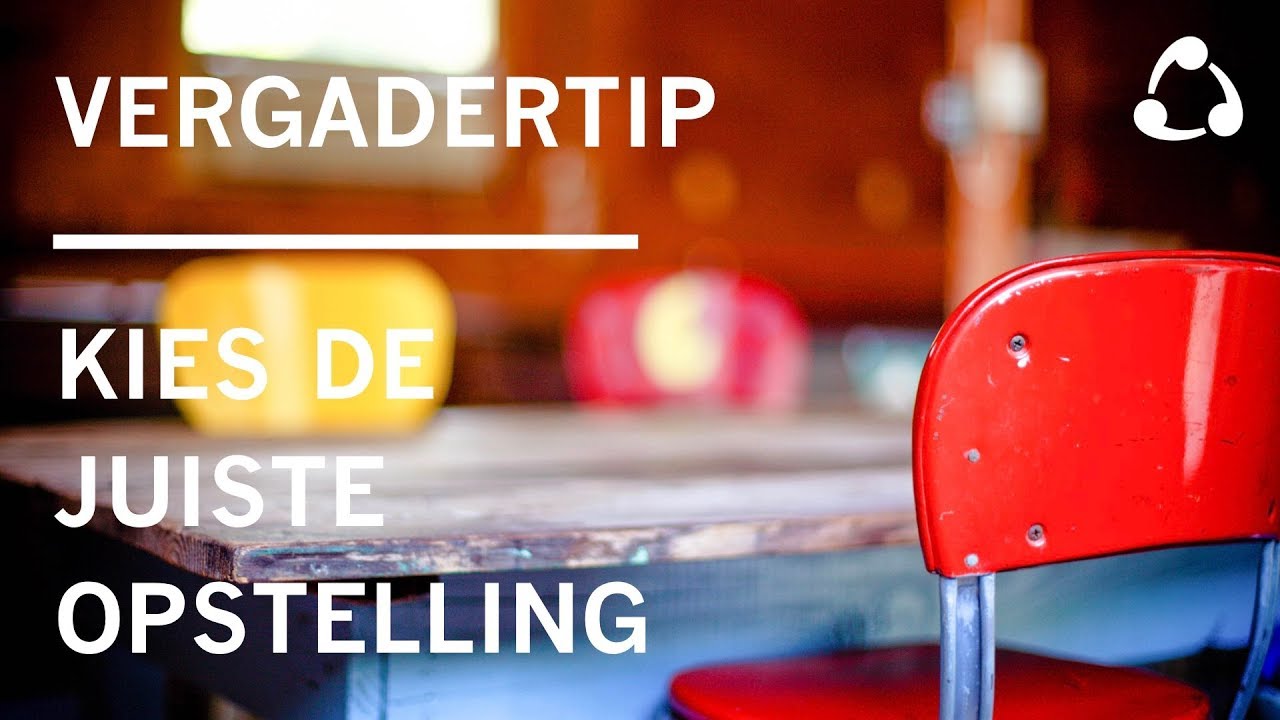 Vergadertip: Kies de juiste tafelopstelling