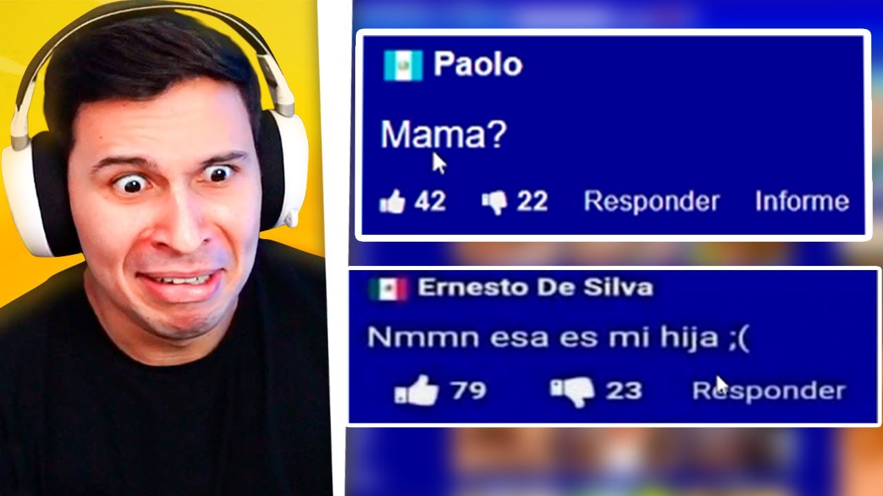 REACCIONANDO A COMENTARIOS DE PAGINAS 🥵 (ya tu sabee)