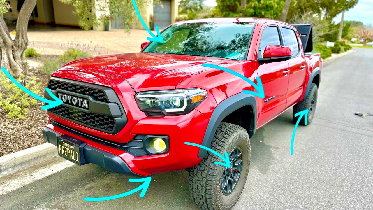 50+ Mods/Accessories on the Toyota Tacoma (2016-2023)