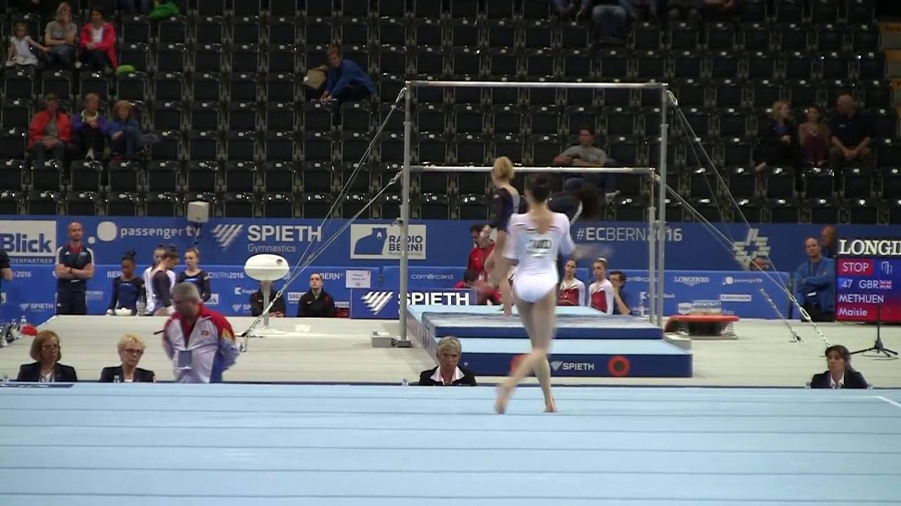 2016 European Championships Carmen Ghiciuc ROU FX Juniors Qualifications