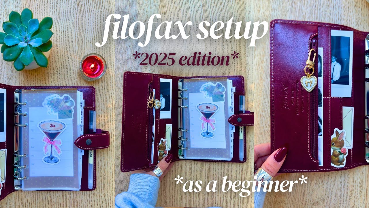 Настройка персонального планировщика Filofax | Издание 2025 года ✨
