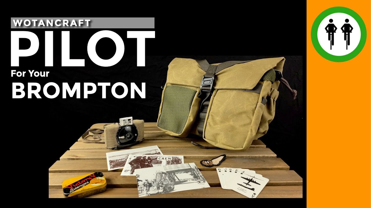 Brompton Bags for Daily Adventure - Wotancraft Pilot