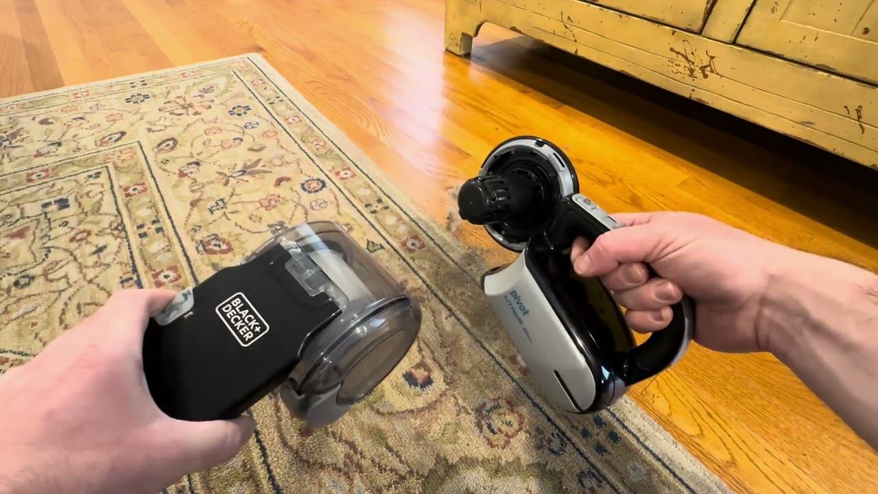 Обзор беспроводного ручного пылесоса BLACK+DECKER PIVOT VAC