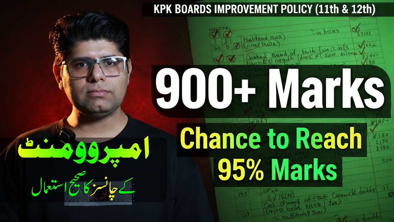 What is New Improvement Policy for 11th & 12th KPK Boards | How Many Chances of Improvement 2026