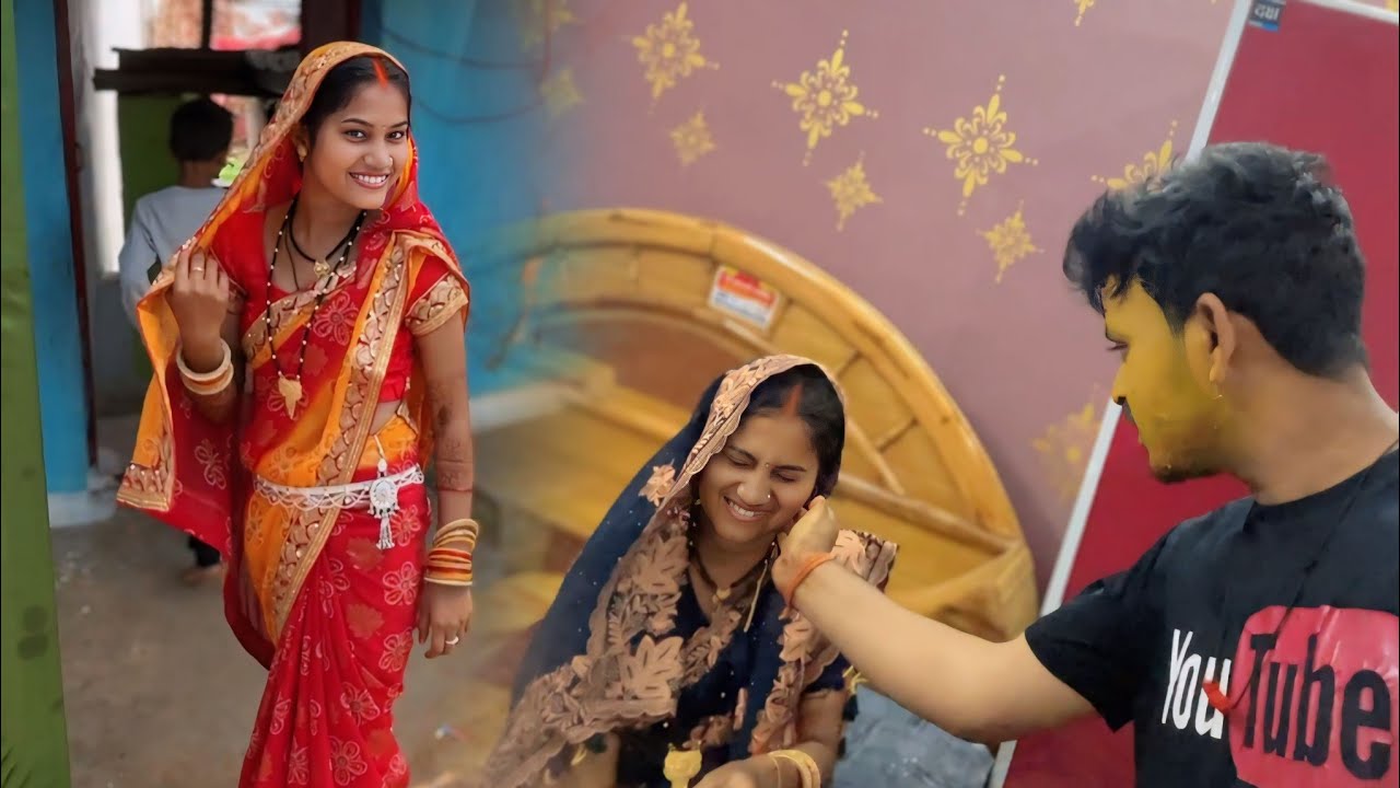 Soniya Ji Ke Gal me Haldi Laga Diya 😊🤩