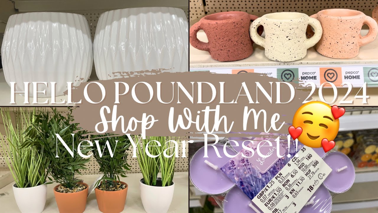 😍 HELLO POUNDLAND 2024!! 🎉 NEW IN POUNDLAND - JANUARY 2024 | COME SHOP WITH ME | COSY CORNER