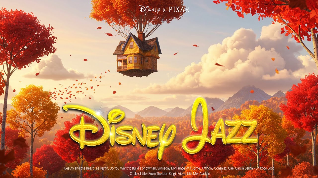 🍁 Autumn Disney Jazz 2025 ✨This is the 2025 Disney Jazz Playlist‼️ | Disney OSTs on the Jazz