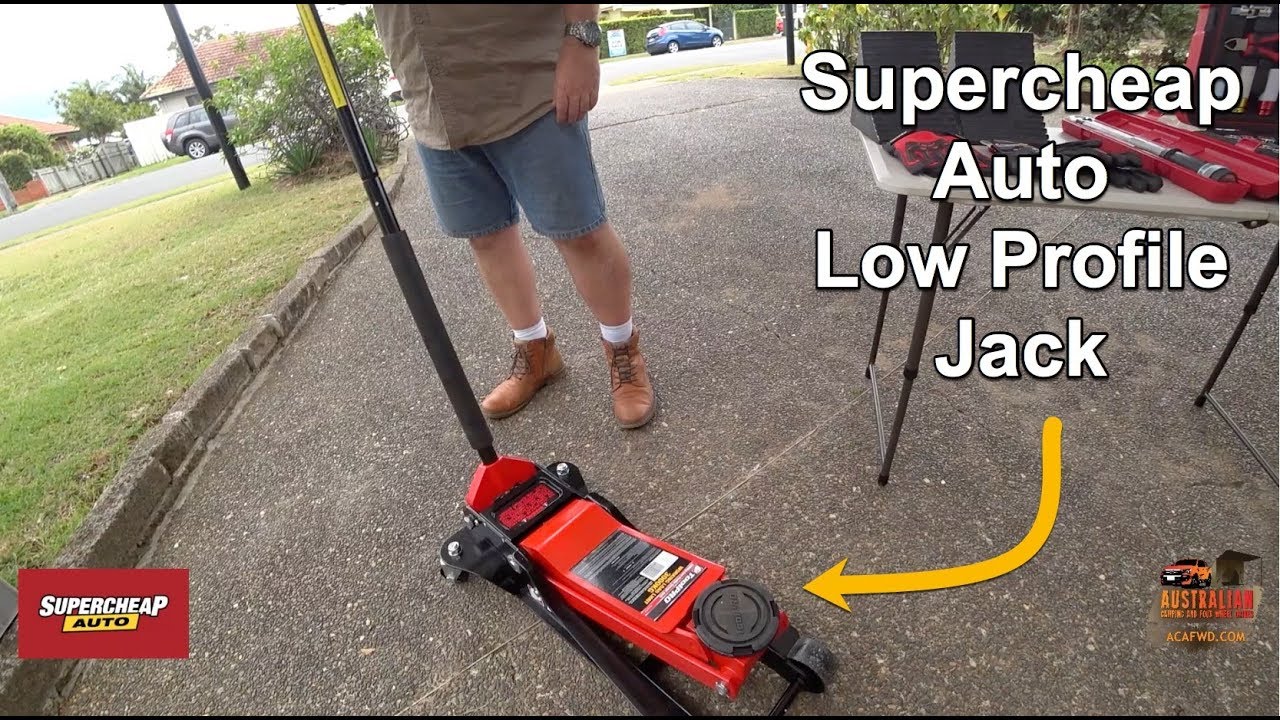 Supercheap Auto ToolPro - Low Profile Garage jack - 3000Kg