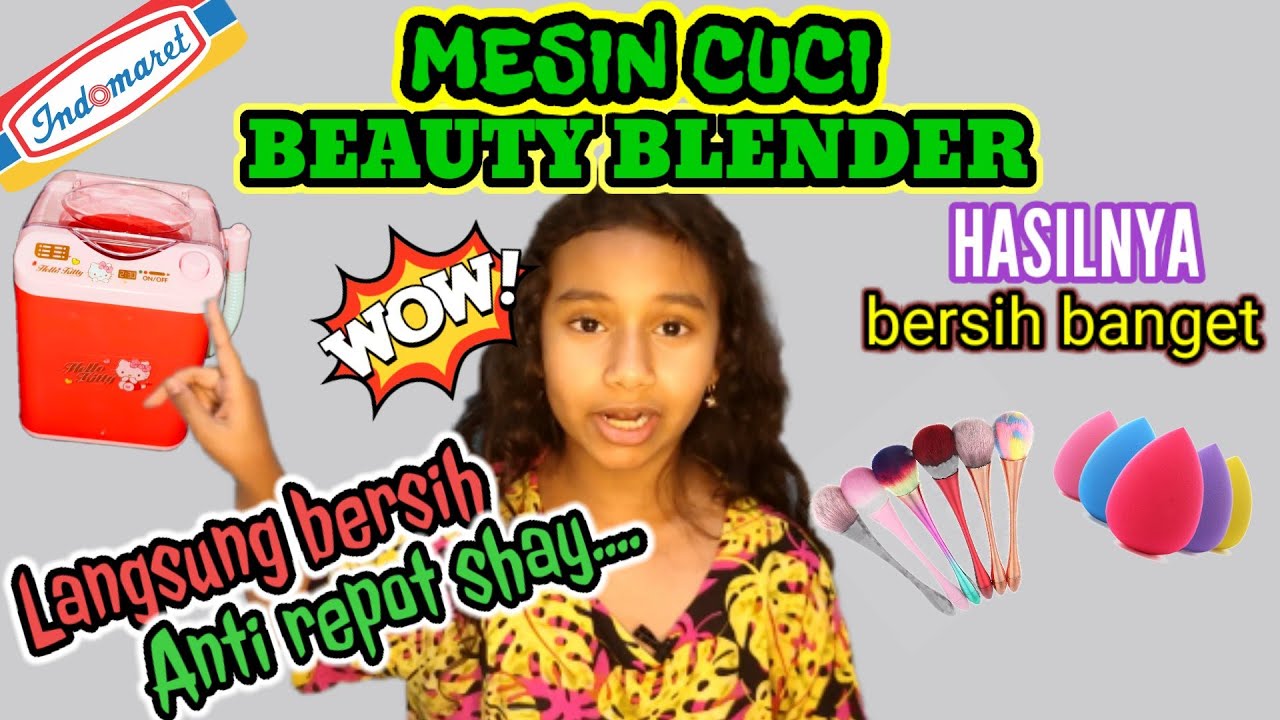 MESIN CUCI BEAUTY BLENDER || VIRAL