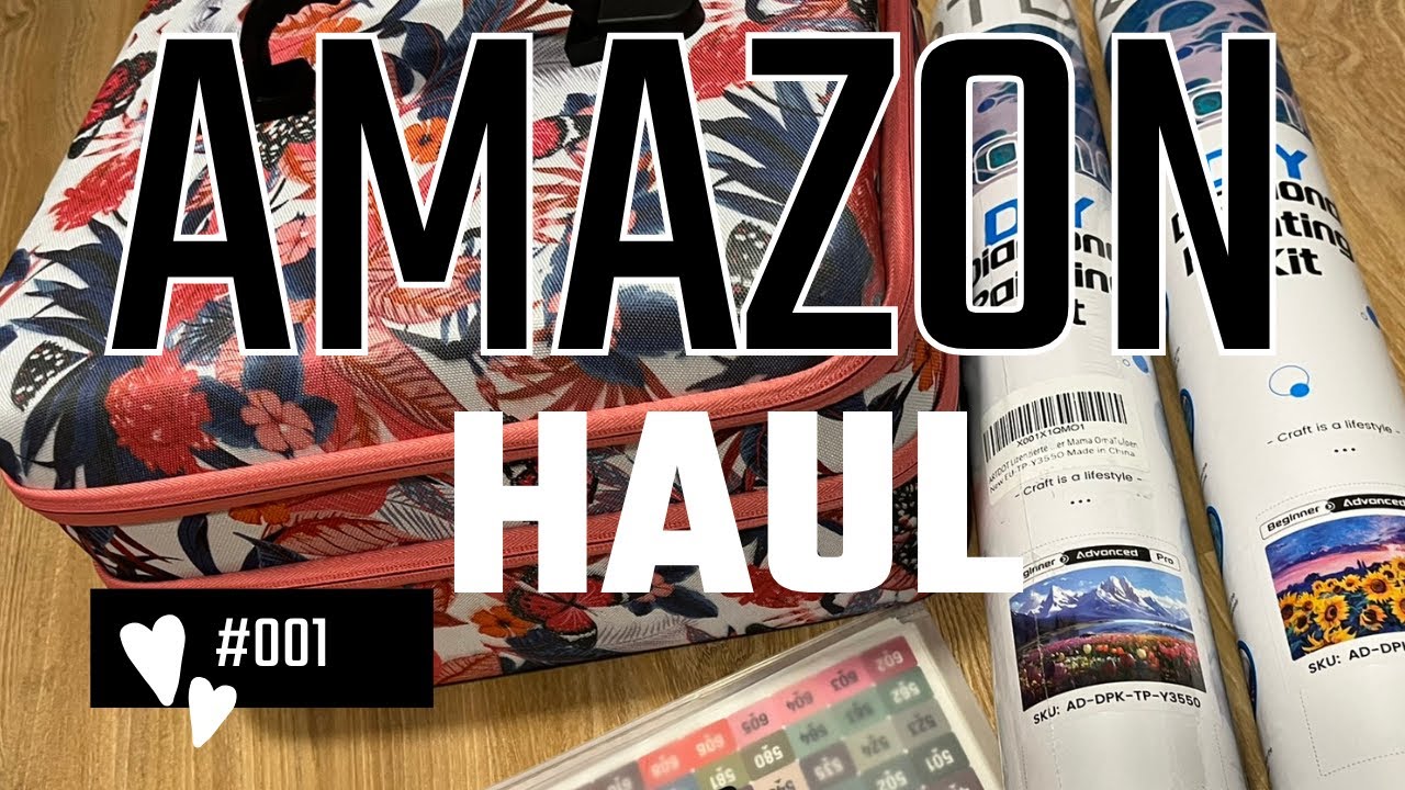 Diamond Painting | Amazon Haul | ARTDOT | Aufbewahrung und Bilder 💎📦