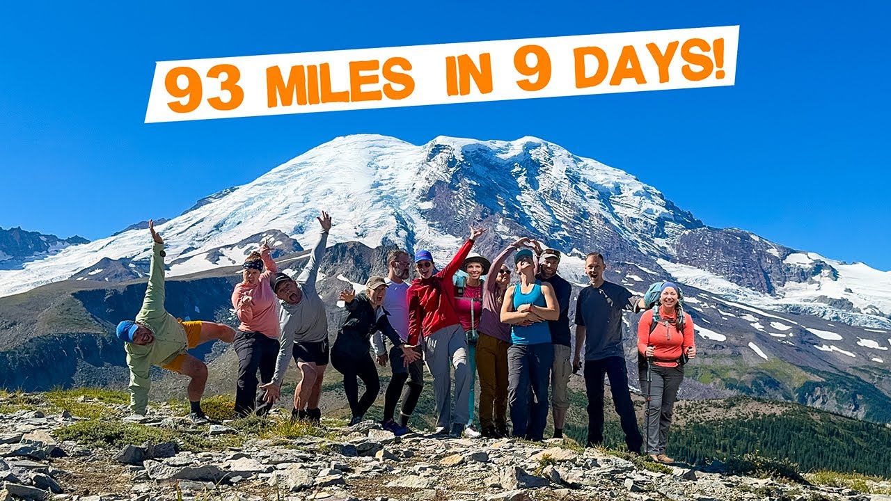 Hiking 93 Miles on the Wonderland Trail with The Dirty Dozen!