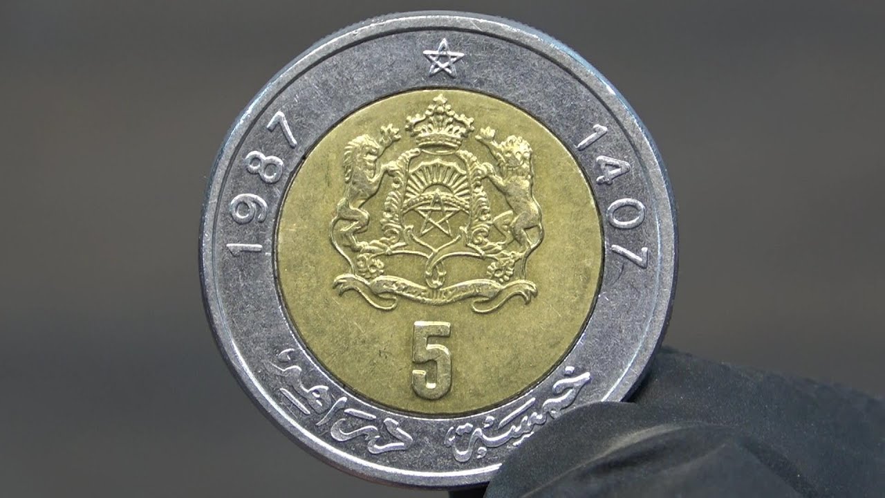 続・モロッコ硬貨磨き Moroccan 5DH coin polish
