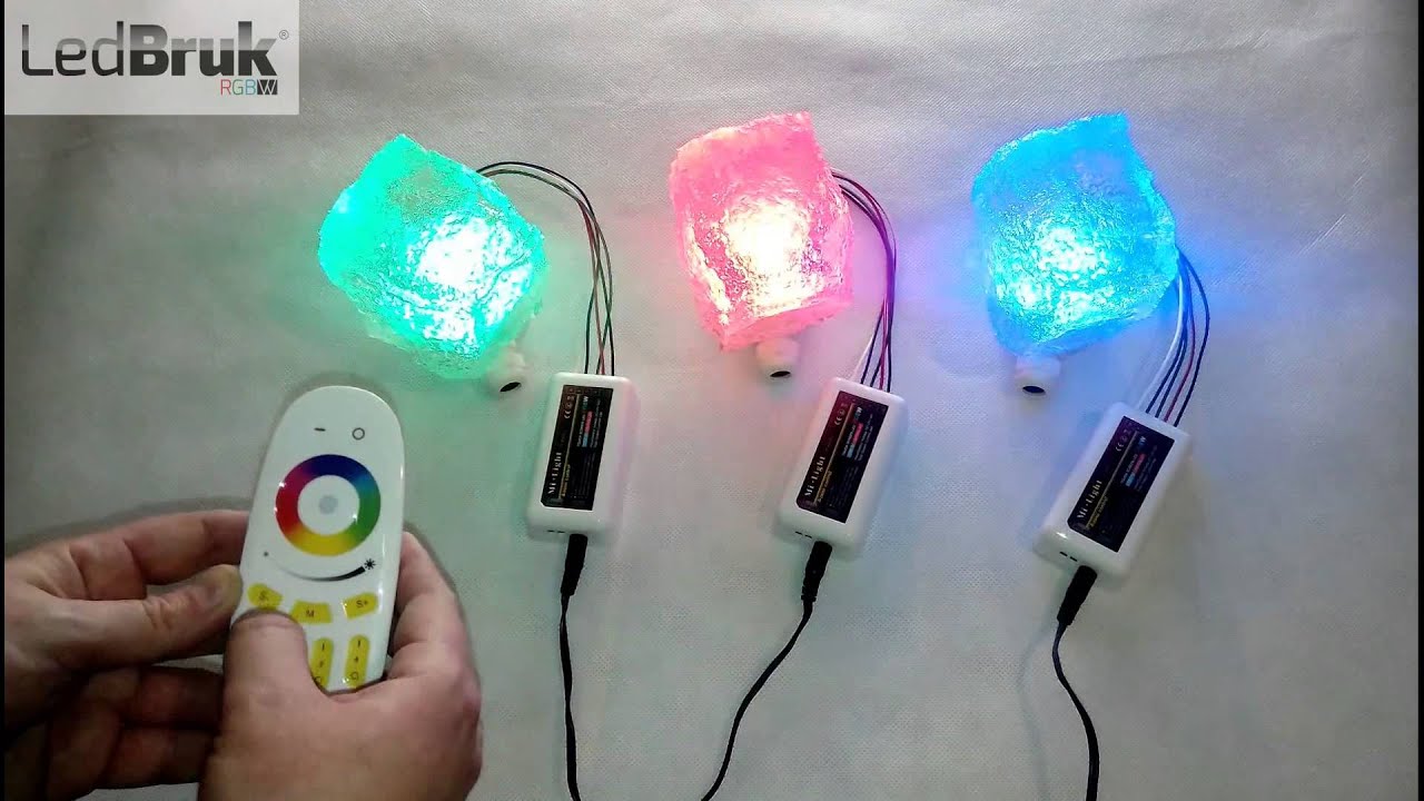 Instalacja 4-strefowego sterownika LED RGBW