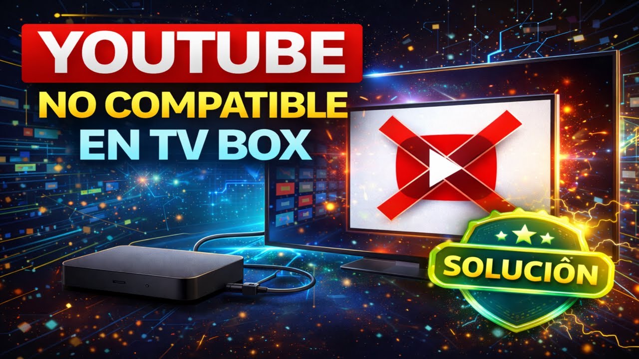 ✅ SOLUCION DEFINITIVA 2026! YouTube no Compatible en TV BOX Genéricos