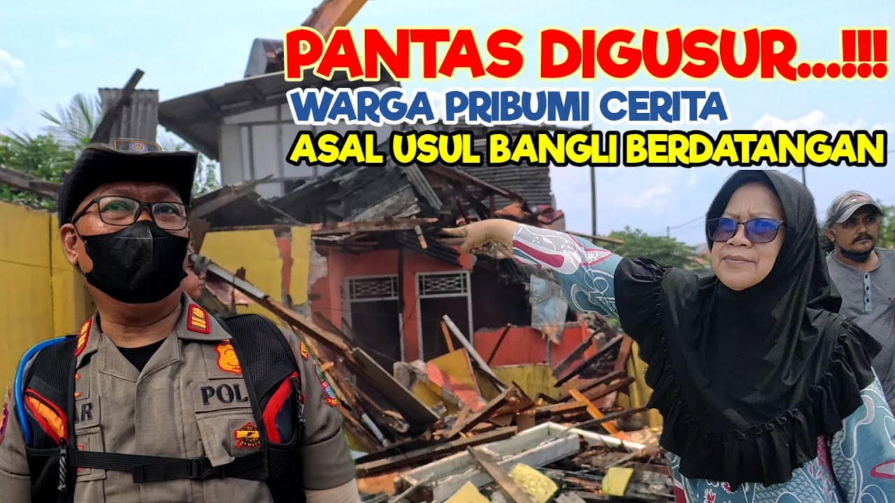 AWAL MULA BANGLI BERDATANGAN ‼️ WARGA PRIBUMI CERITA INI || PANTAS MEREKA DIGUSUR 