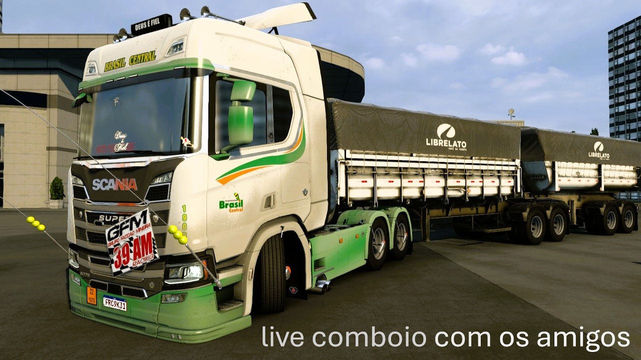 LIVE/ ETS2 COMBOIO ESTRADAS PERIGOSAS - v1.57