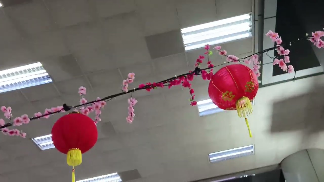 3 unknown ceiling fan at train station 
