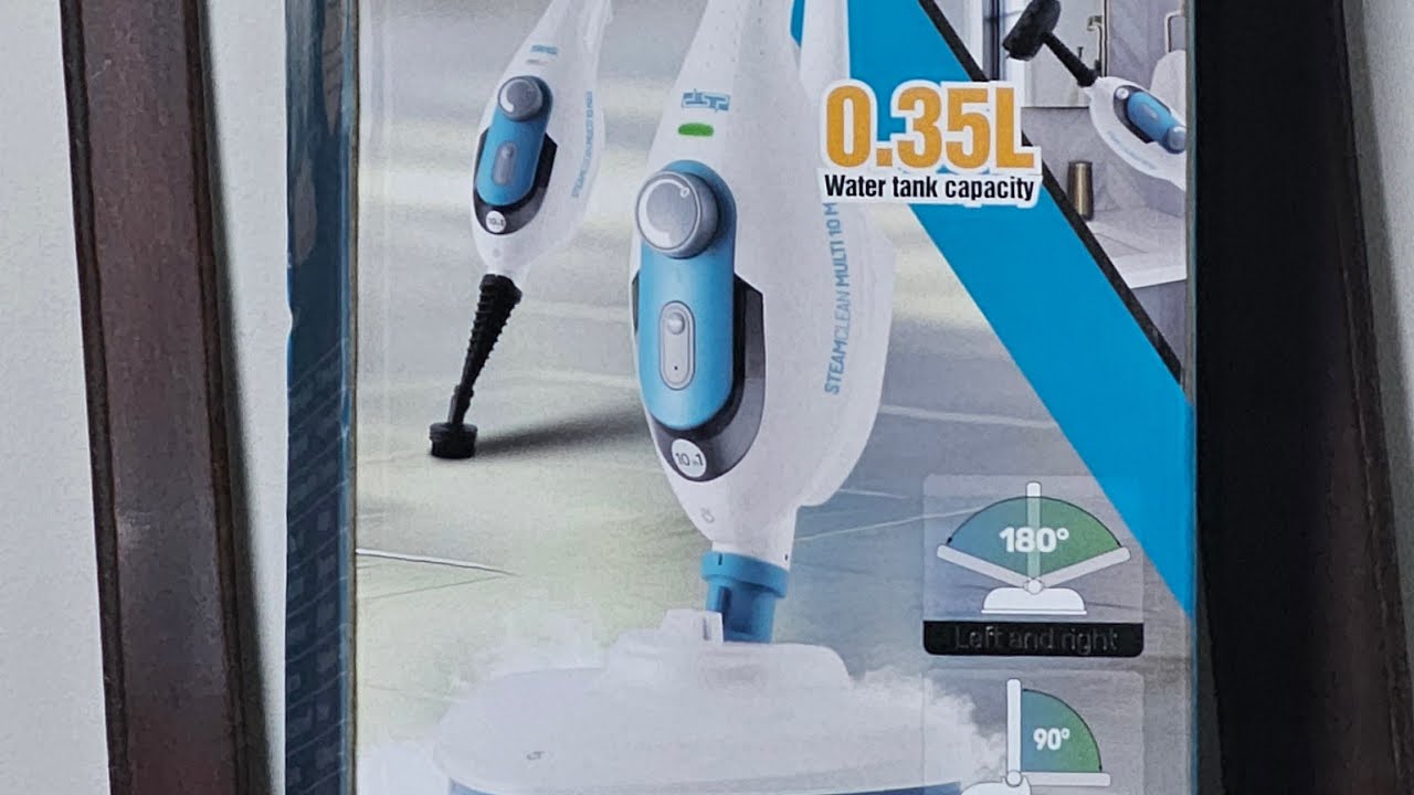 ممسحة وجهاز بخار DSP 10 ×1 هل تستحق شراء ولا ملهاش لازمة ؟