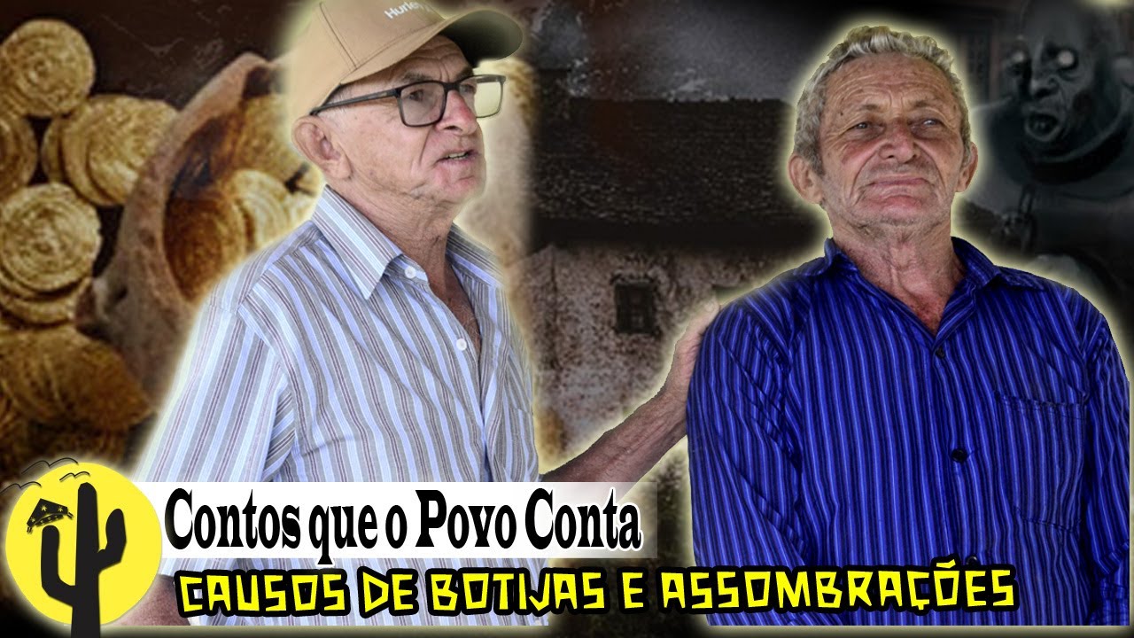 [SÉRIE FOLCLORE] Carlos e Roberto: Relatam Vários CAUSOS de ASSOMBRAÇÃO e Histórias de BOTIJAS 🌵