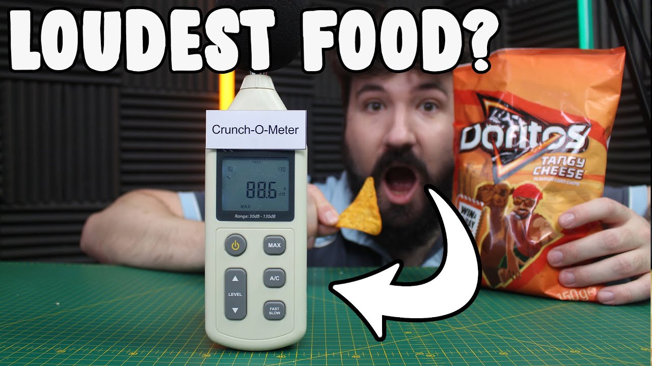 What is the loudest food in the world? (Official Test)