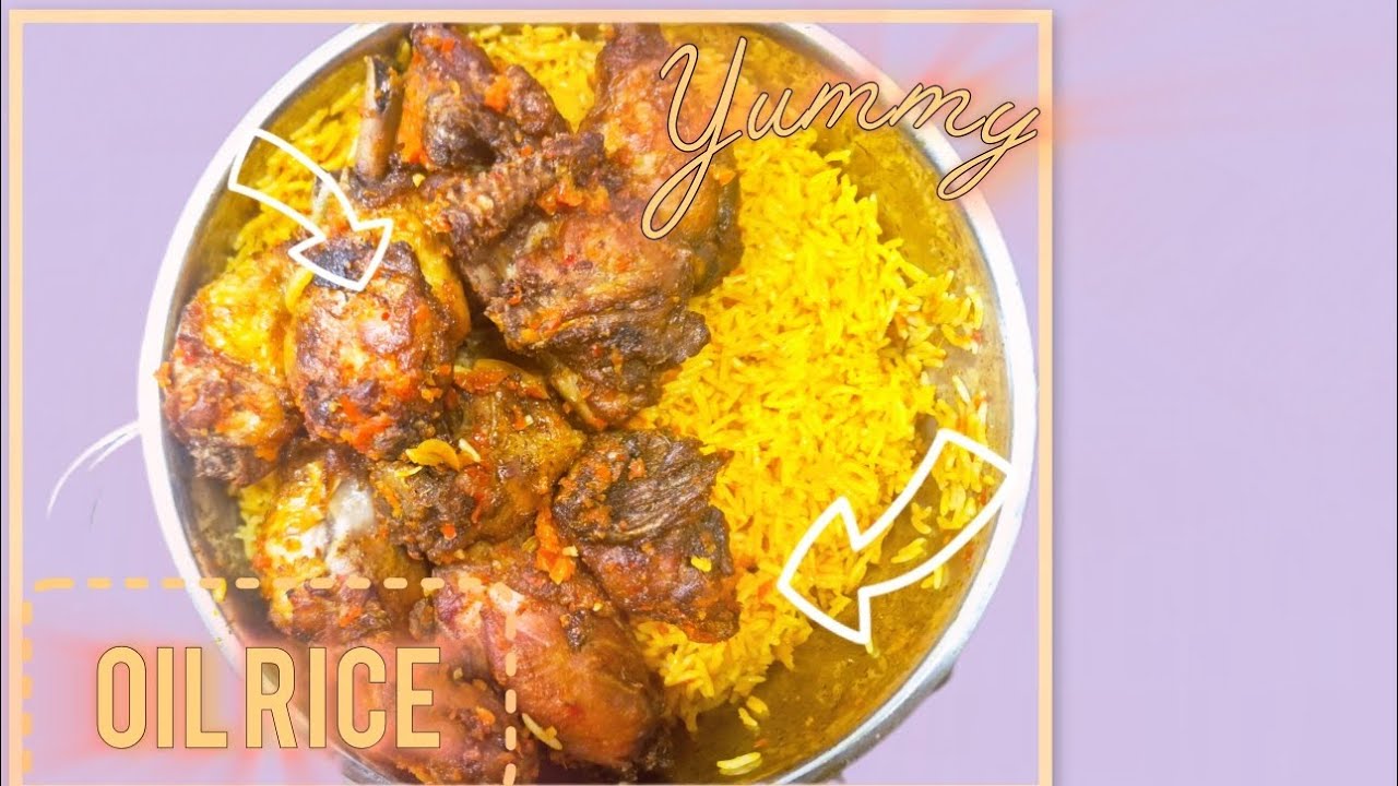 How to Make Authentic Nigerian Oil Rice (Simple&Delicious) #cooking #Nigerianfood #musttrydish 👩‍🍳