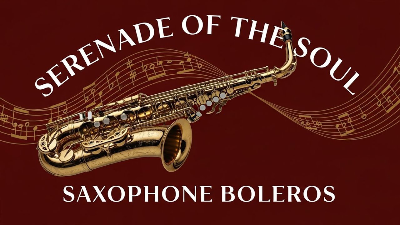 Bolero Sax de Noche 🎷 Serenata Romántica Instrumental | Calm Night Music