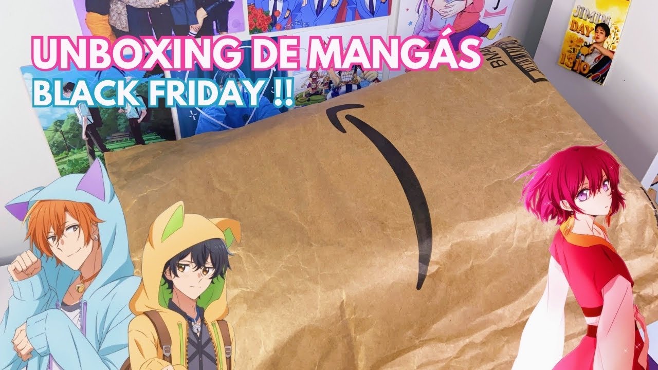 Unboxing de mangás #38 - Compras da Black Friday !!