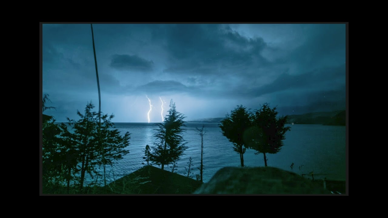 Rainstorm, thunder Sounds for Relaxing, Focus or Deep Sleep | Nature White Noise | lluvia truenos
