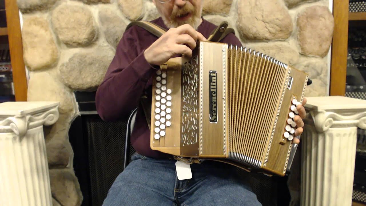SER273 - Serenellini 273 De Luxe 2 1/2 Row Diatonic G C LMM 27 12 $2995