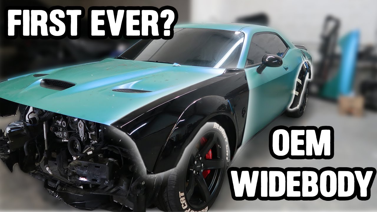 Im WideBodying The HELLKEAZY (2016 Hellcat from COPART) part 3