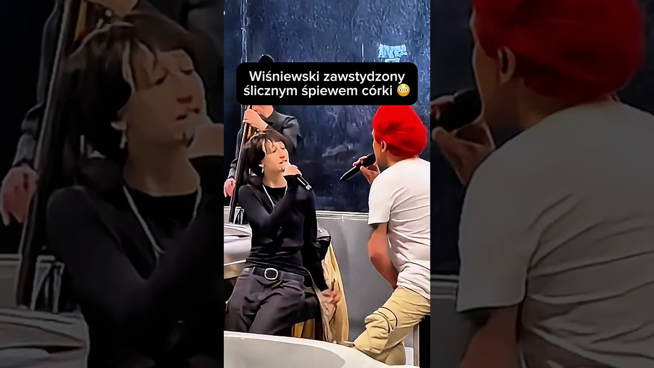 Wiśniewski zawstydzony ślicznym śpiewem c&oacute;rki 😳 #michałwiśniewski