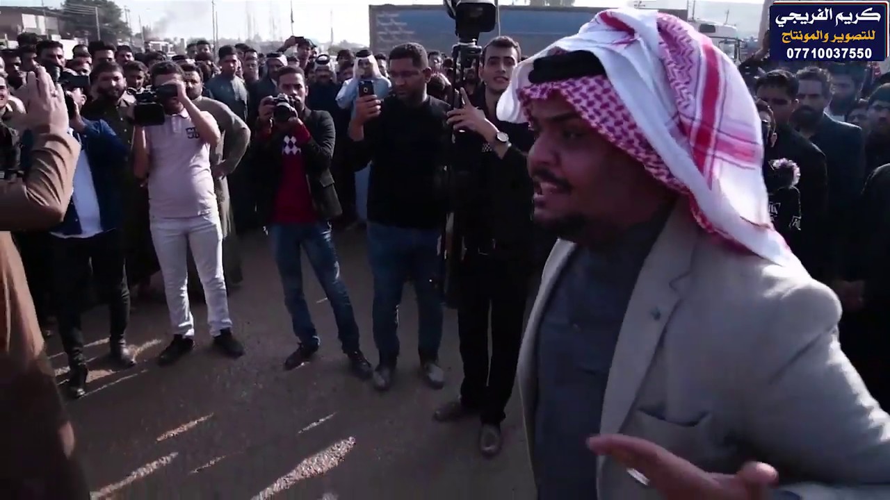 فائز البدري و مرتضى حرب في حفل زفاف علي اخ الشاعر و المهوال عداي الكعبي