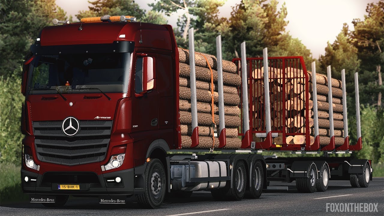 Timber Ekeri Trailer Addon | Euro Truck Simulator 2 Mod
