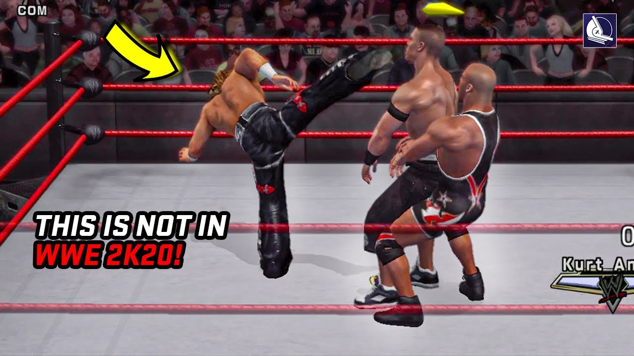 20 moves you won't believe were in SVR'07 and not in WWE 2K20!