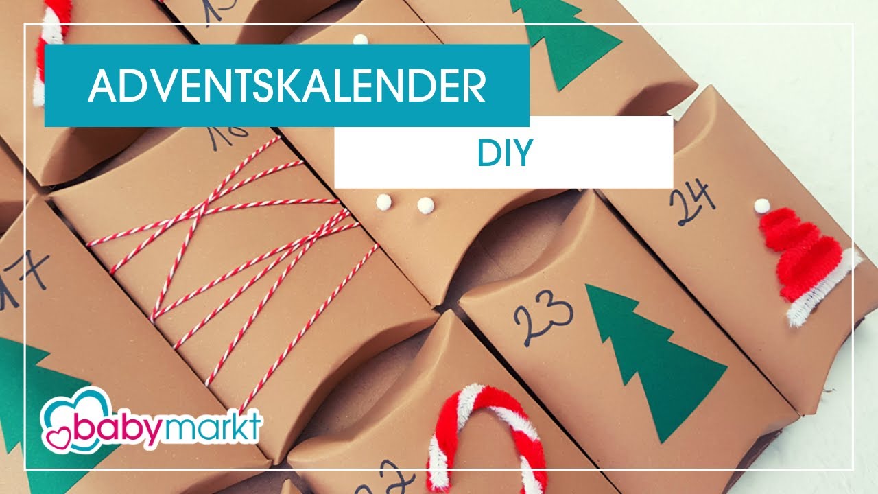 Adventskalender basteln: Ganz einfach selbstgemacht
