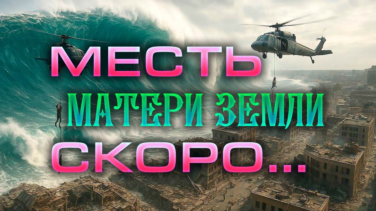 ВИДЕНИЕ...МЕСТЬ МАТЕРИ ЗЕМЛИ...Наводнение Катаклизм 2026 (с) Инга Хосроева. Ведьмина изба