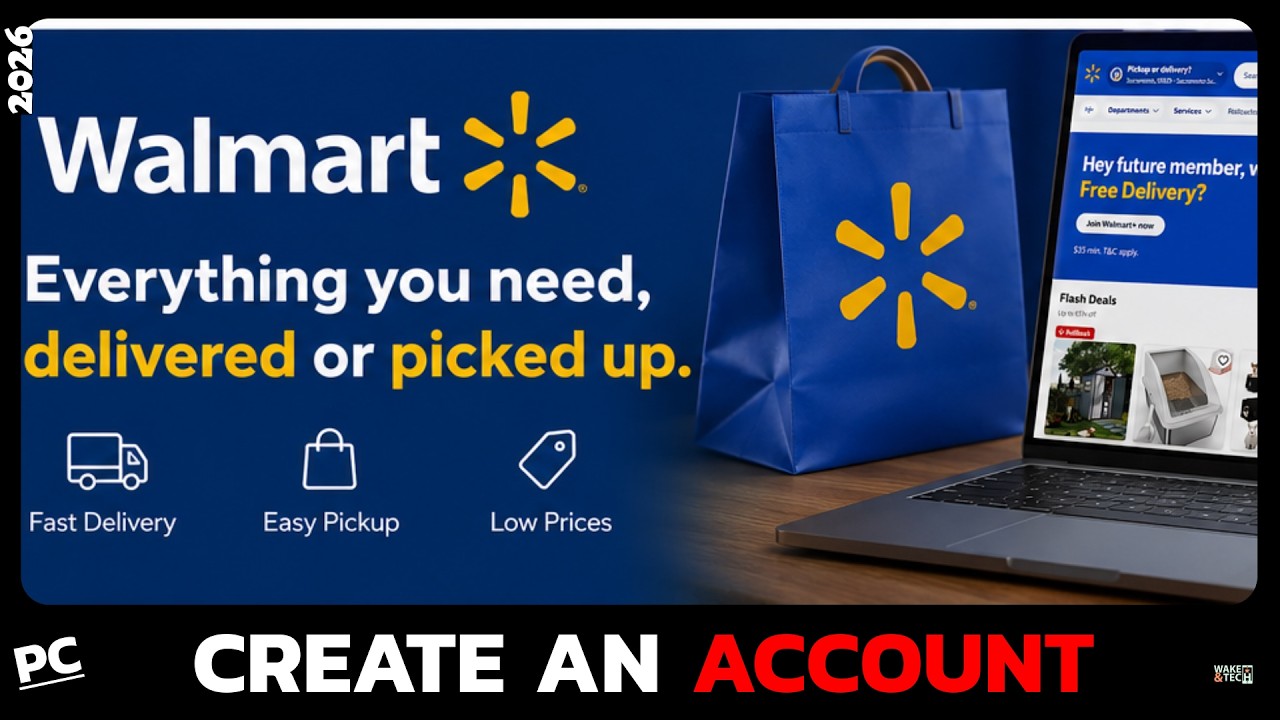 How to Create a Walmart Account (Easy 2026 Guide)?