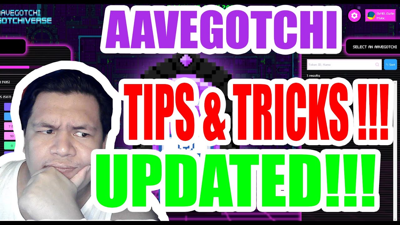 TIPS & TRICKS FOR AAVEGOTCHI BEGINNERS **UPDATED**