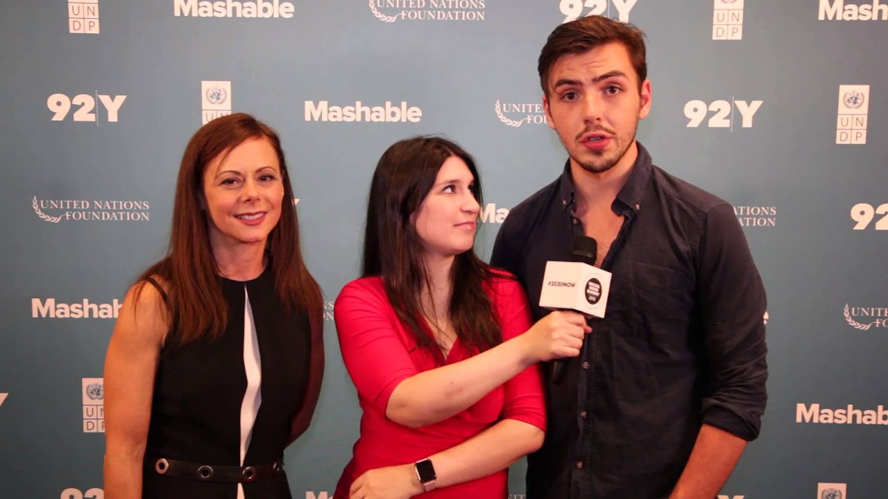 Gentry Lane, Christina Warren, Christian Stephen 2015 Social Good Summiit