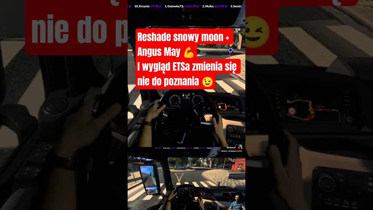 No to graficznie wygląda to dobrze. A nawet lepiej 💪#ets2 #eurotrucksimulator2 #ets2mods #reshade