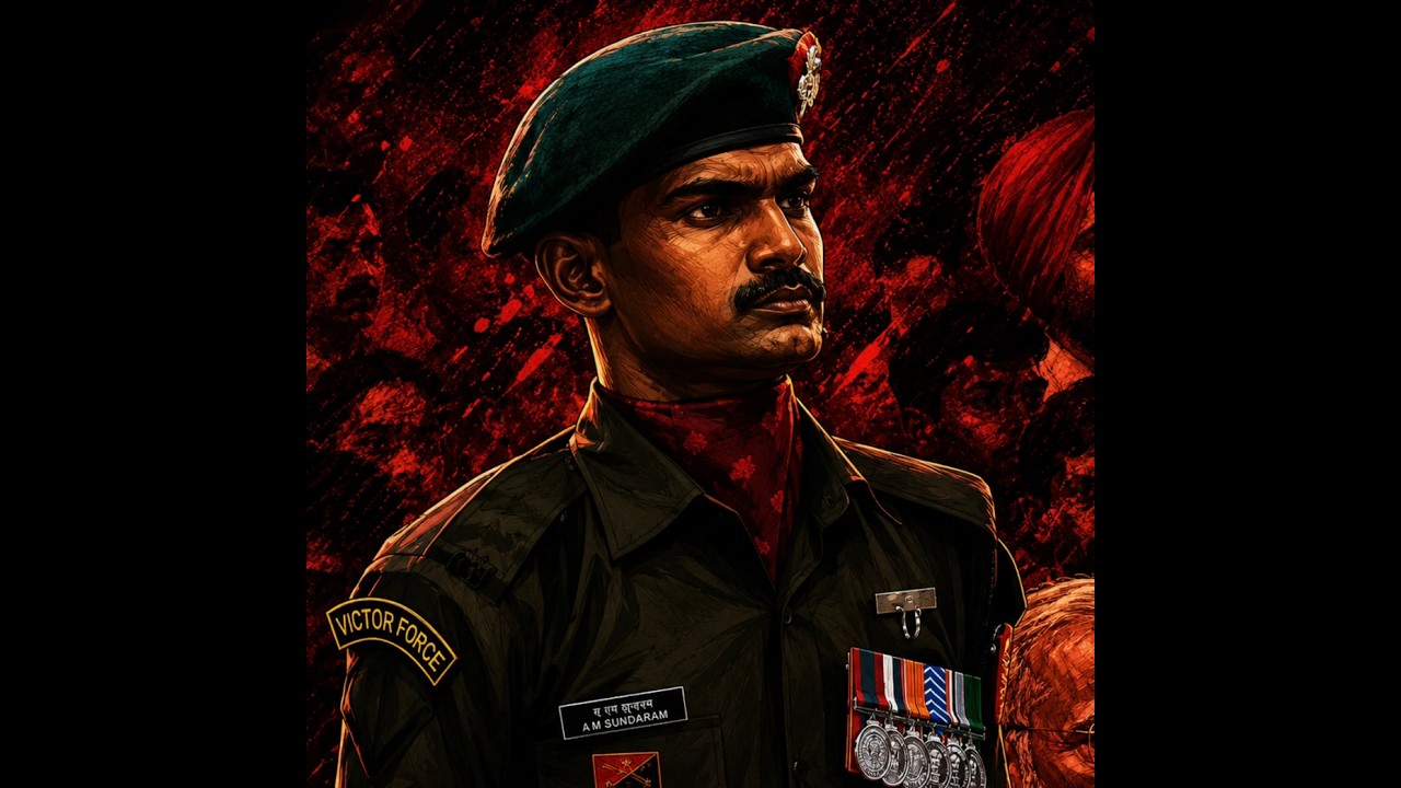 Kirti Chakra | Lance Naik  Meenakshi Sundaram. A | Artillery Regiment | 34 RR