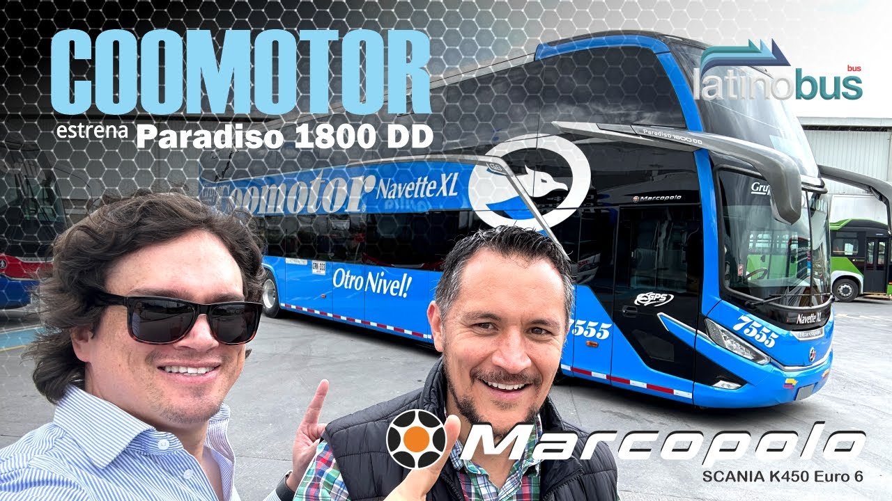 #Coomotor también estrena Doble Piso de la Generación 8 #Marcopolo