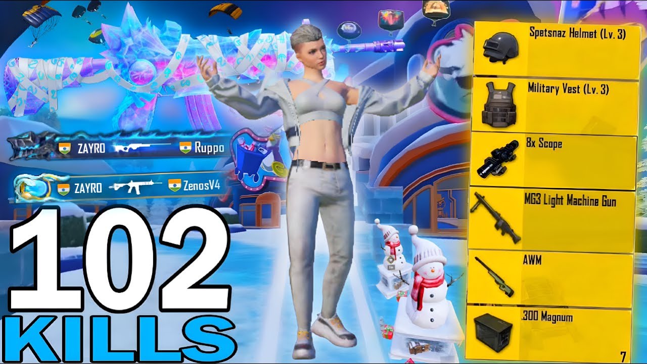 102 KILLS!😍 NEW BEST LOOT GAMEPLAY with BEST OUTFIT 🔥SAMSUNG,A7,A8,J4,J5,J6,J7,J2,J3,XS,A3,A4,A5