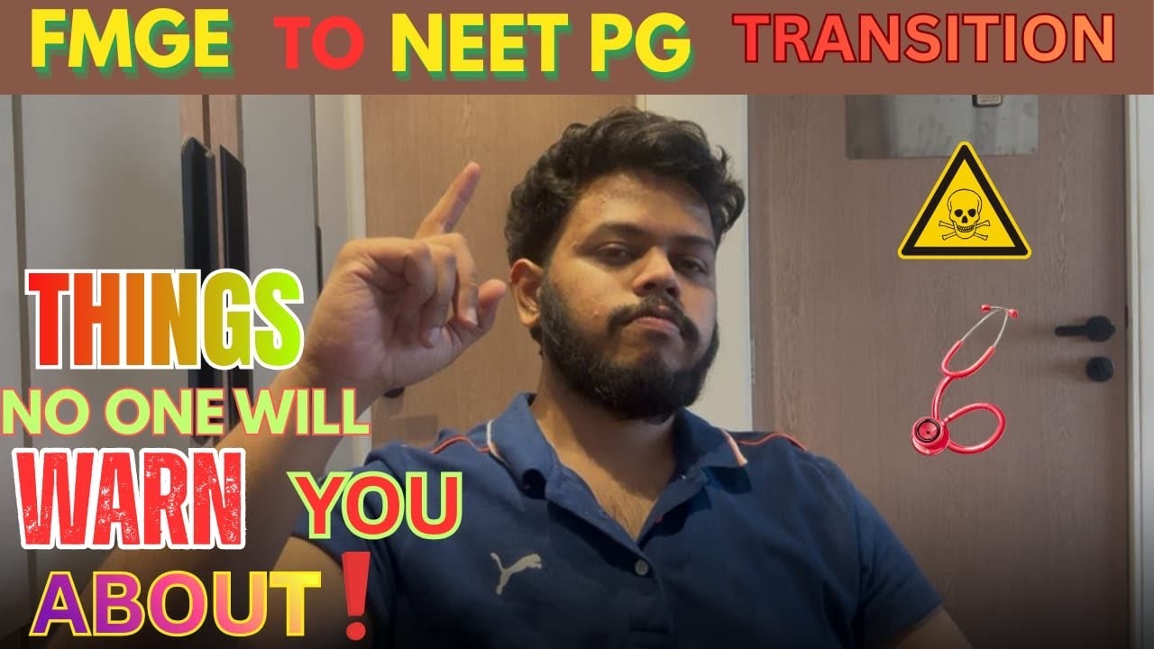 Fmge To Neet Pg😱| Things People Won’t warn you About 🔥 ☠️ 🚩|Mental pressure? Low stipend💰,Internship