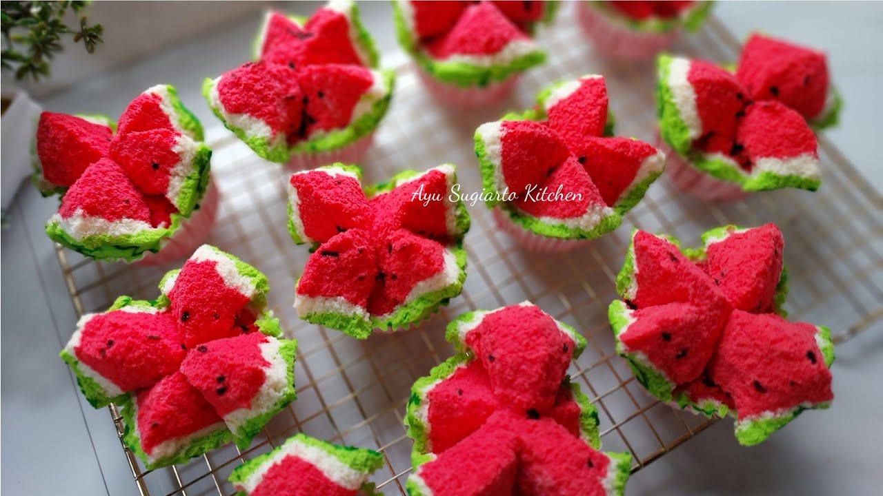 Semenjak Pakai Resep Ini Selalu Ramai Orderan‼️🍉 BOLU KUKUS MEKAR SEMANGKA
